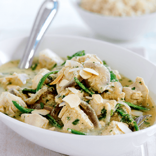 Chicken korma made healthier